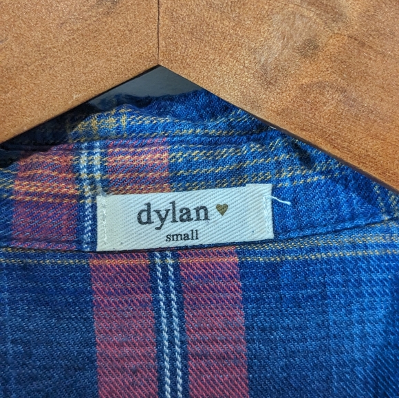 Dylan Long Sleeve Button Down Shirt Tunic - Picture 2 of 3